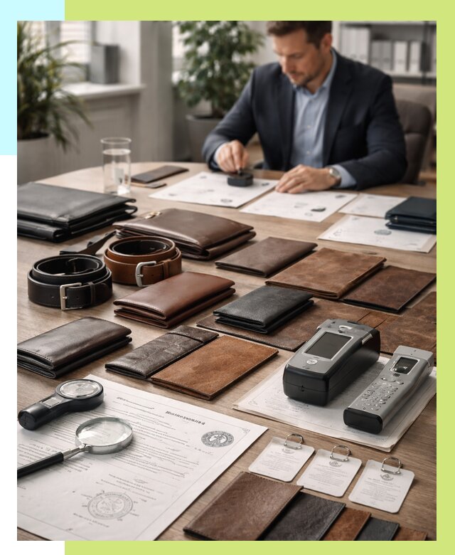 Сертификация кожаных изделий в Екатеринбурге от 12299 р. | Алешин-Ктр