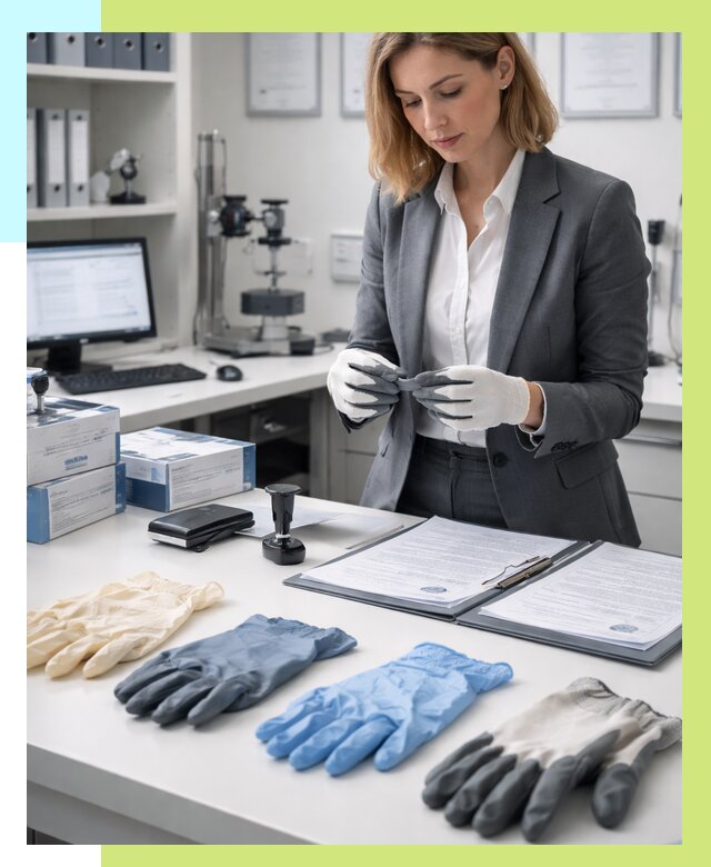 Сертификация перчаток в Екатеринбурге от 8712 р. | Алешин-Ктр