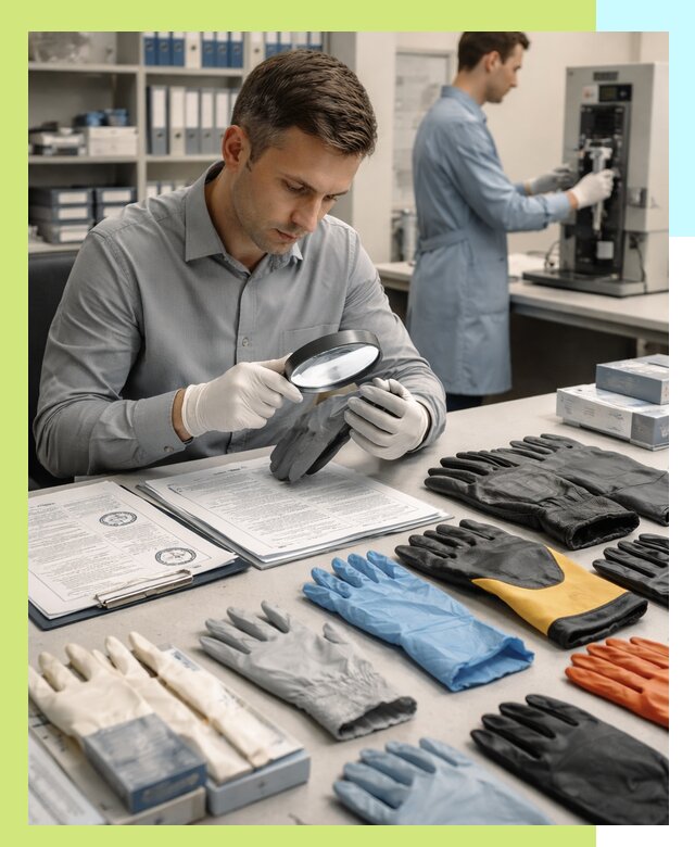 Сертификация перчаток и средств защиты продукции в Екатеринбурге