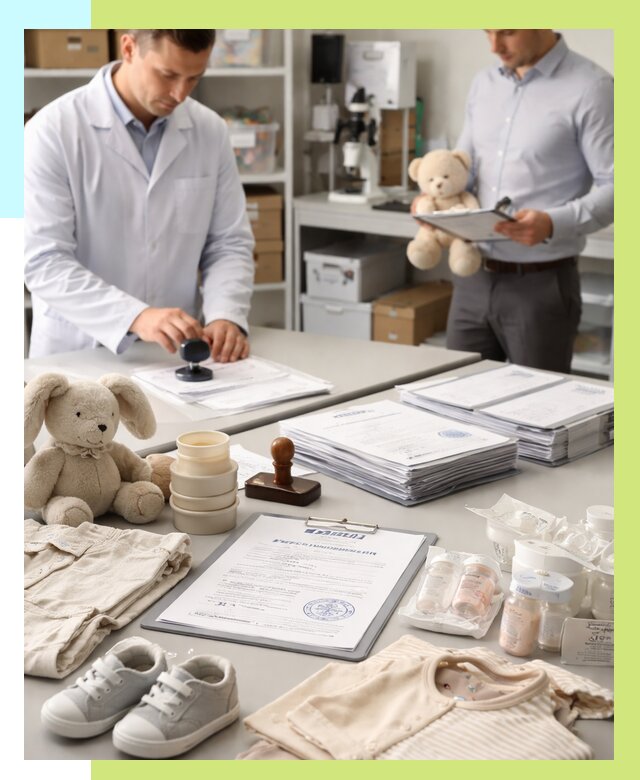 Сертификация детских товаров в Екатеринбурге от 15374 р. | Алешин-Ктр