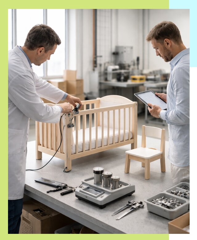 Сертификация детской мебели и проверка безопасности в Екатеринбурге