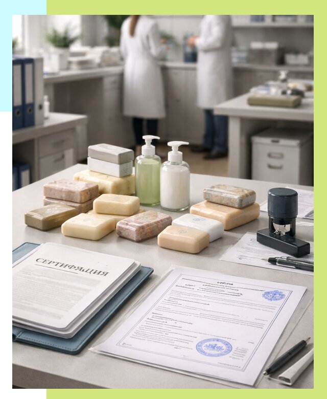 Сертификация мыла и сертификат на мыло в Екатеринбурге от 12299 | Алешин-Ктр