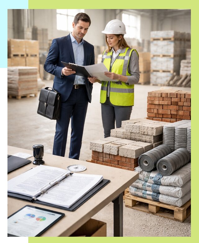 Сертификация строительных материалов в Екатеринбурге от 20498 р. Алешин-Ктр