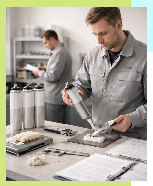 Сертификация монтажной пены и соответствие стандартам в Екатеринбурге