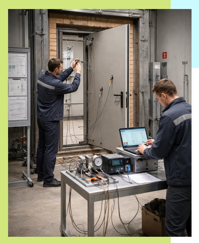 Сертификация противопожарных дверей в Екатеринбурге по ГОСТ и ТР