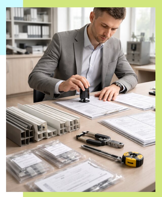 Сертификация ПВХ продукции в Екатеринбурге от 8712 р., Алешин-Ктр