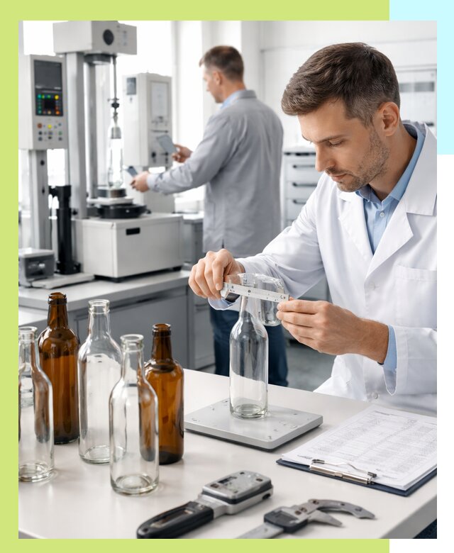 Сертификация стеклянных бутылок и сопутствующей упаковки в Екатеринбурге