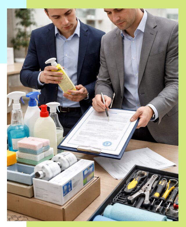 Сертификация хозяйственных товаров в Екатеринбурге, от 18448 р. |Алешин-Ктр