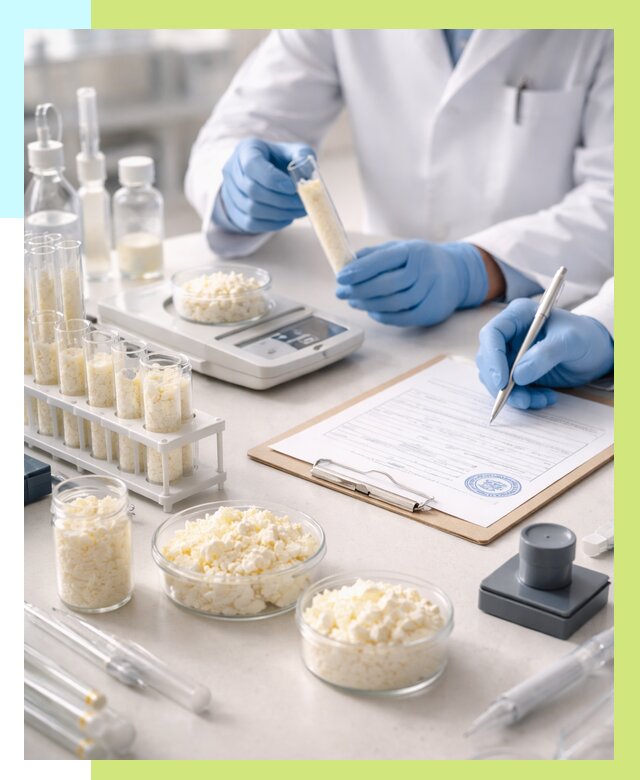 Сертификация творога в Екатеринбурге от 12299 р. под ключ | Алешин-Ктр