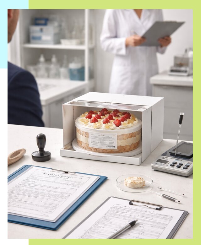 Сертификация тортов в Екатеринбурге от 9224 р. заказать | Алешин-Ктр