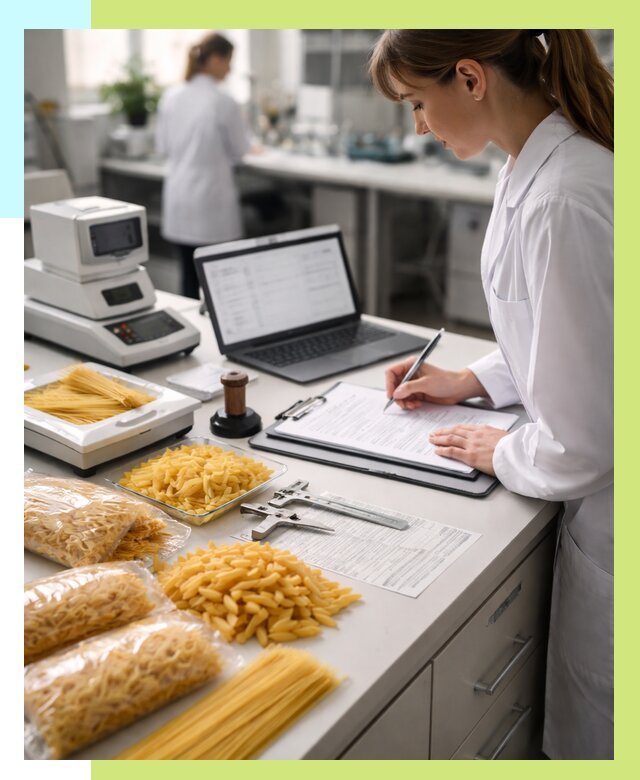 Сертификация макаронных изделий в Екатеринбурге от 15374 р. | Алешин-Ктр
