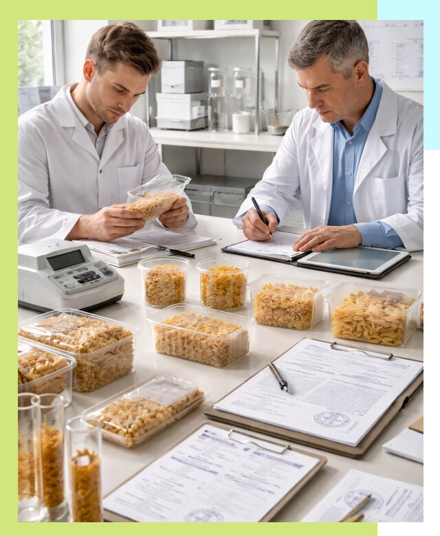 Сертификация макаронных изделий и технологической документации в Екатеринбурге