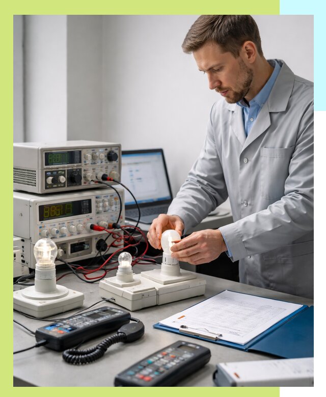 Сертификация ламп и светильников в Екатеринбурге по нормативам