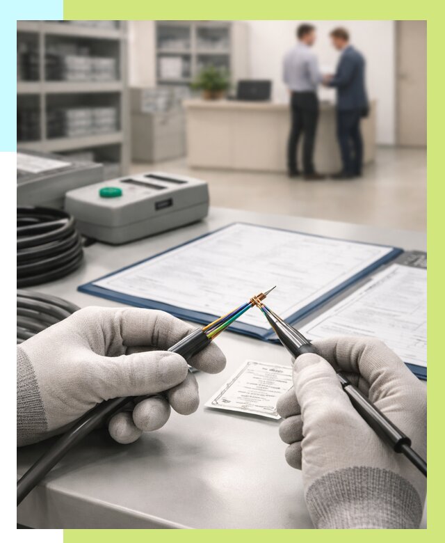 Сертификация провода в Екатеринбурге от 18448 р. в Алешин-Ктр