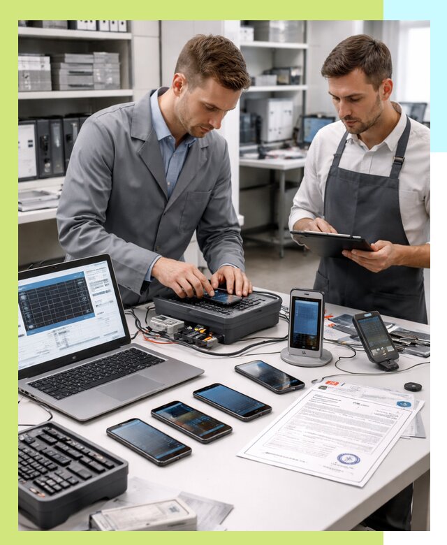 Сертификация мобильных телефонов и смартфонов в Екатеринбурге под ключ