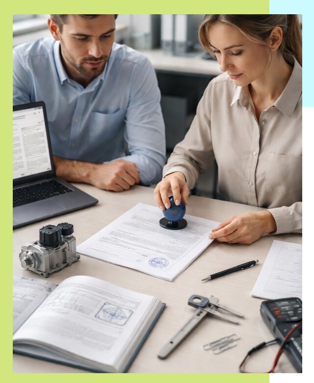 Выдача паспорта изделия и техническая экспертиза продукции в Екатеринбурге