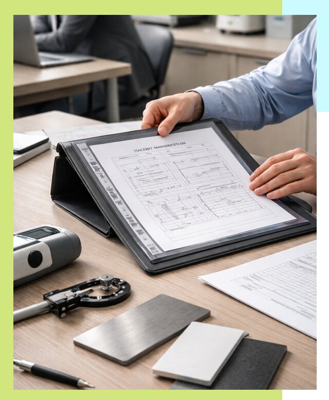 Оформление паспорта материала для продукции в Екатеринбурге