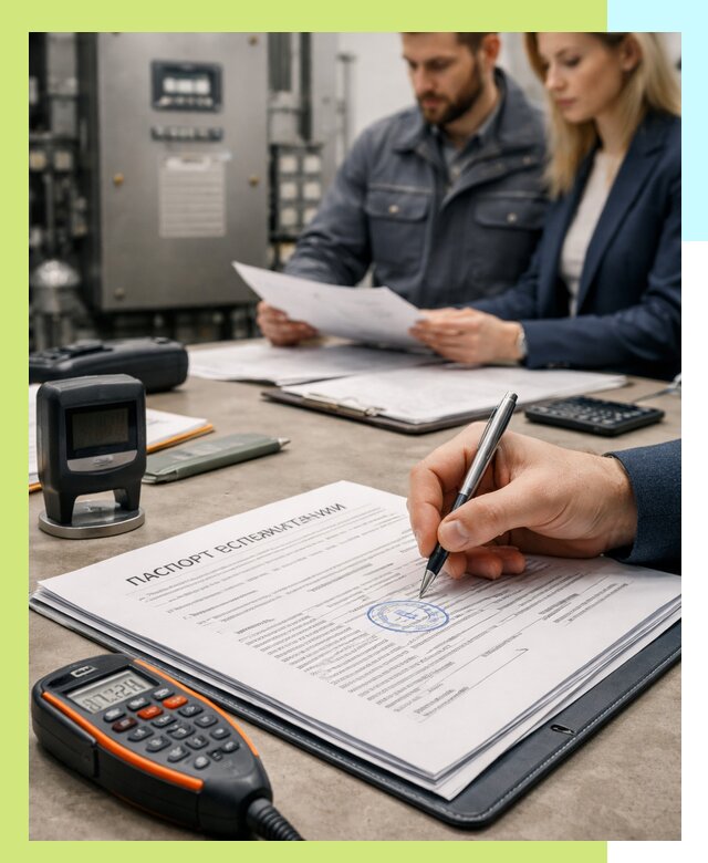 Оформление паспорта эксплуатации оборудования в Екатеринбурге