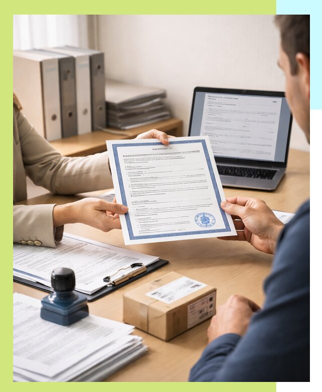 Оформление сертификата соответствия на продукцию в Екатеринбурге