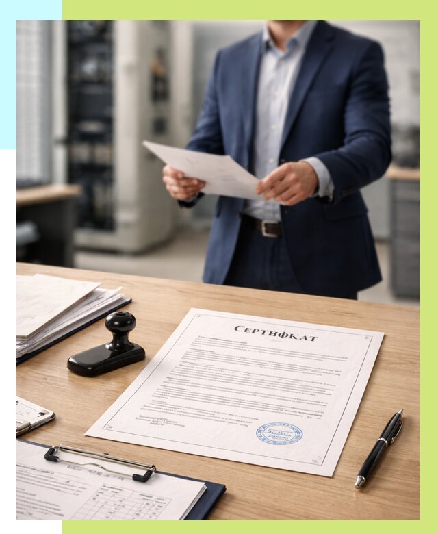 Сертификат на оборудование в Екатеринбурге от 15374 р. | Алешин-Ктр