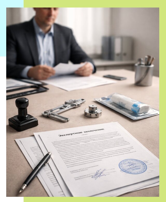 Экспертное заключение на продукцию в Екатеринбурге от 8712 р. | Алешин-Ктр