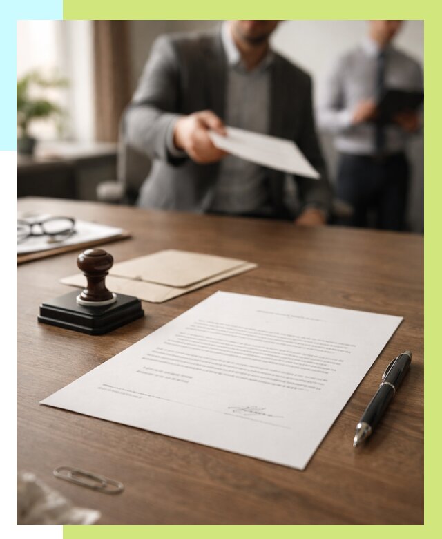 Отказное письмо по сертификации в Екатеринбурге от 3587 р. | Алешин-Ктр