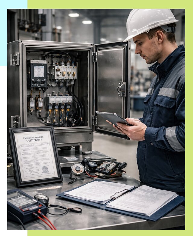 Сертификат взрывозащиты в Екатеринбурге от 46121 р. | Алешин-Ктр