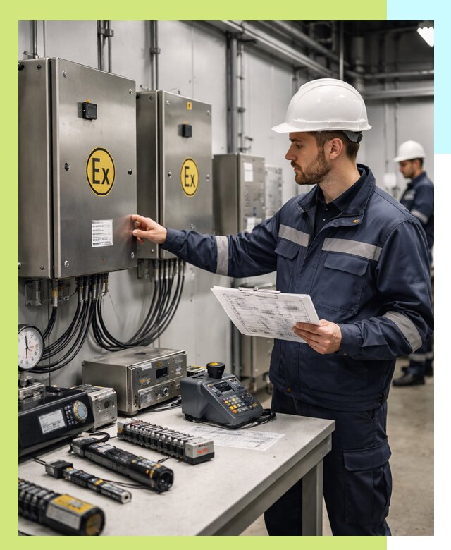 Сертификат взрывозащиты промышленного оборудования в Екатеринбурге