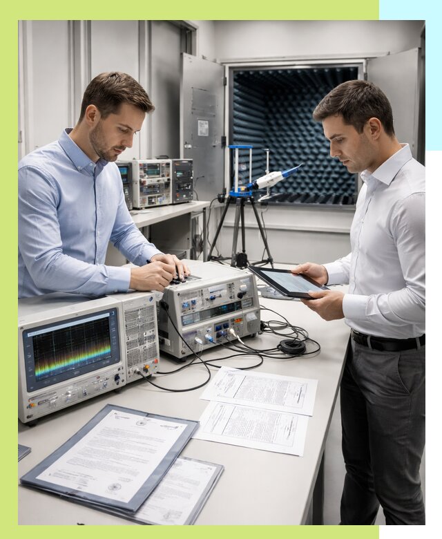 Оформление и выдача сертификата ЭМС для продукции в Екатеринбурге