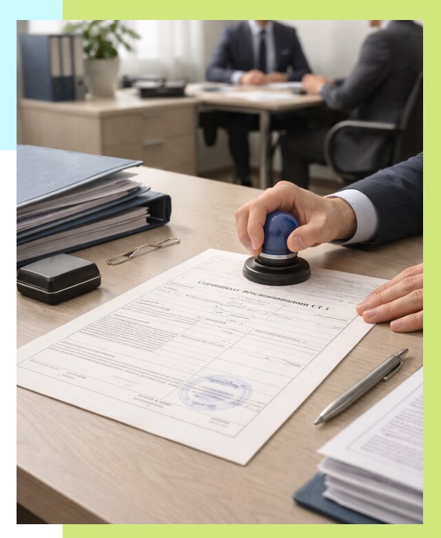 Сертификат происхождения СТ 1 в Екатеринбурге от 4612 р. | Алешин-Ктр