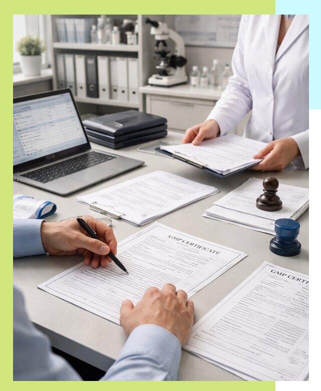 Оформление сертификата GMP в Екатеринбурге для фармпроизводства