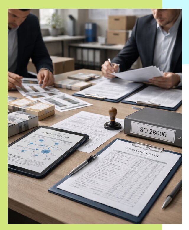 Получение сертификата ISO 28000 по безопасности цепи поставок в Екатеринбурге