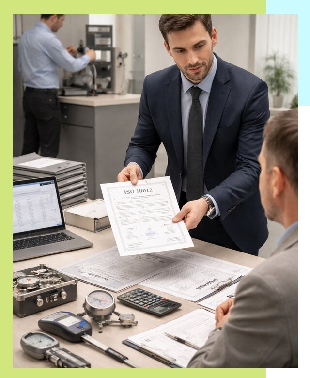 Выдача сертификата ISO 10012 по требованиям метрологии в Екатеринбурге