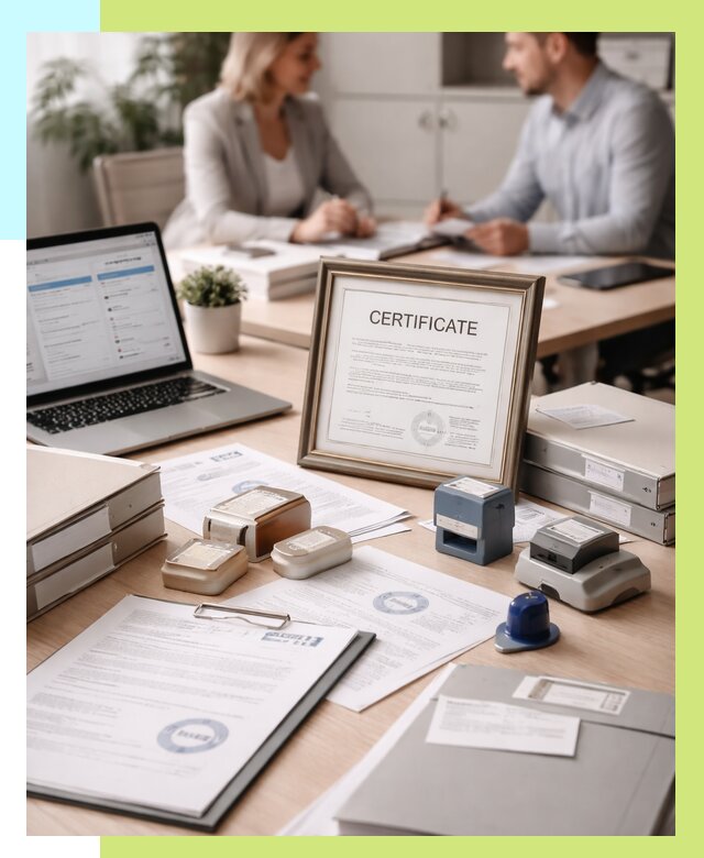 Сертификация компании в Екатеринбурге от 46121 р. | Алешин-Ктр — заказ